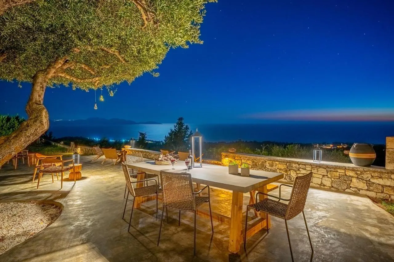 빌라 Blue Horizon Cottages Tzamarelata