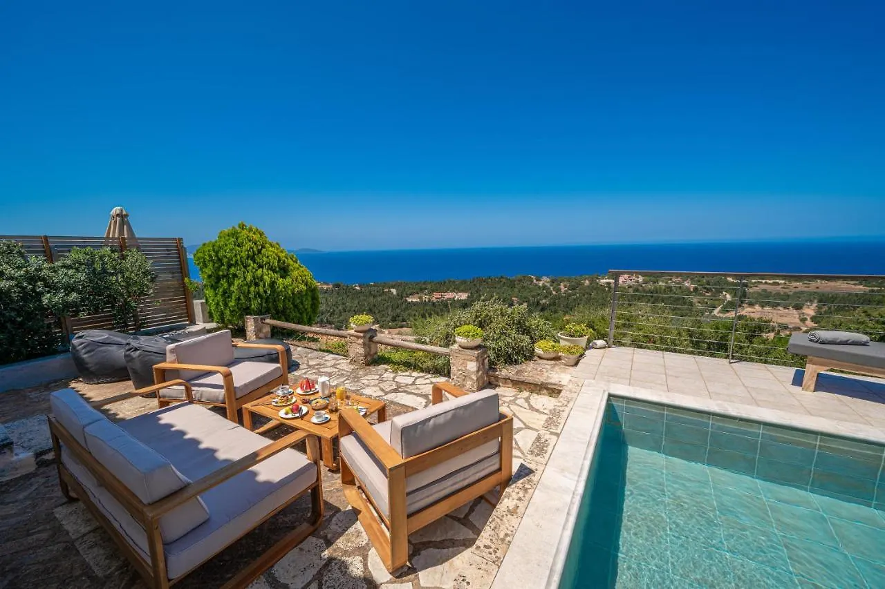 빌라 Blue Horizon Cottages Tzamarelata